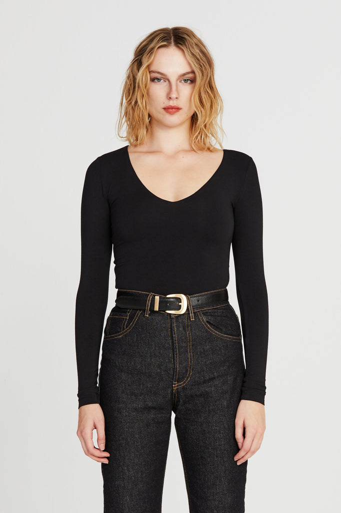 Women's Candice Top - Black | Iamnotbasic – IAMNOTBASIC